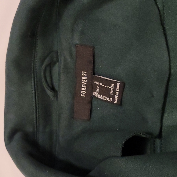 Forever 21 faux suede moto jacket - Picture 3 of 3